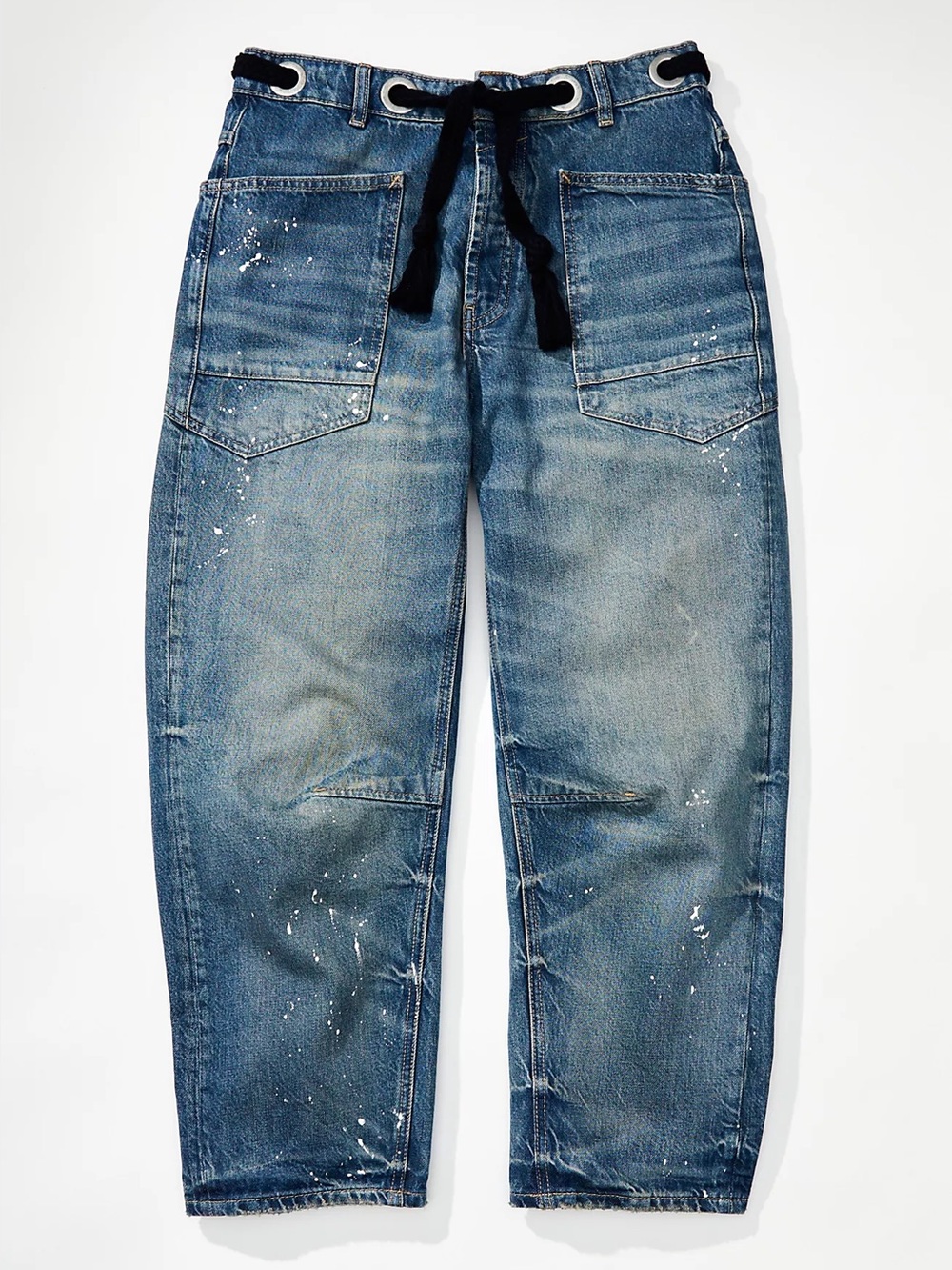Free people Moxie loose barrel jean